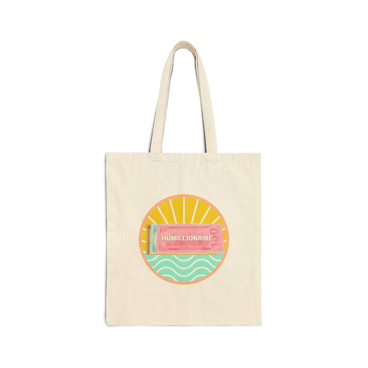 Humillionaire Canvas Tote On Sale! Use Code: Sunset for 25% off